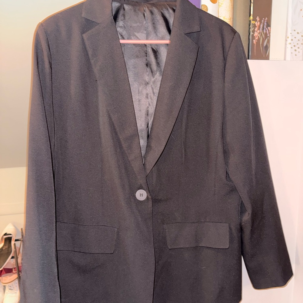 Classic Black Blazer